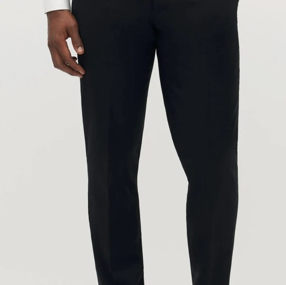 Men's Black Dress Pants Sz 78 HUSKY